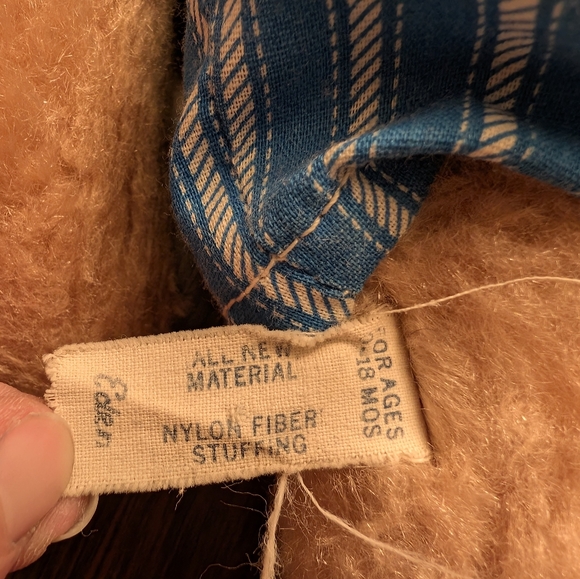 1970's Vintage Eden Paddington Stuffed Bear RARE FIND! - Picture 7 of 7